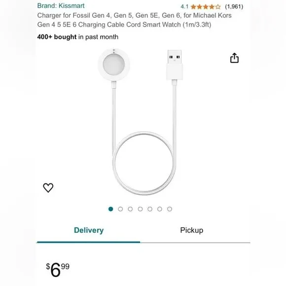 Fossil Smart watch charging bundle - Picture 3 of 3